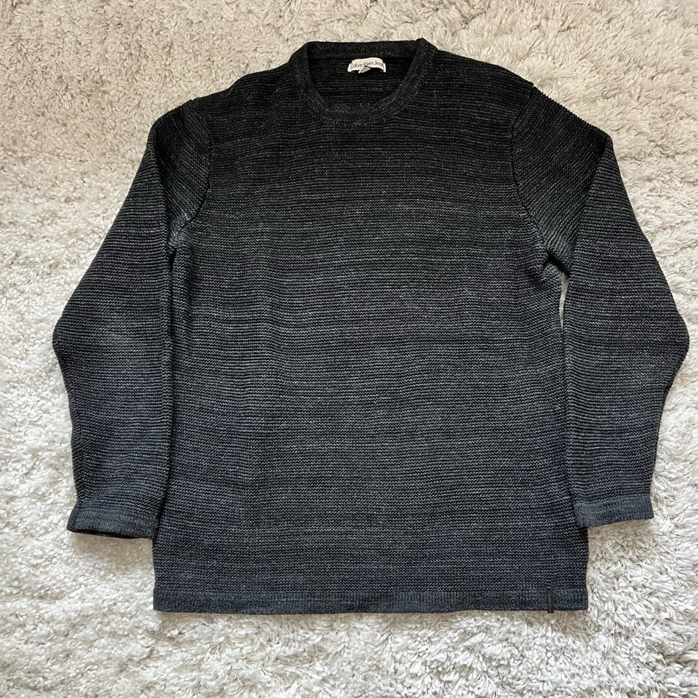 Calvin Klein Jeans Charcoal Crewneck Sweater
